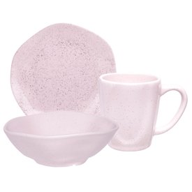 oxford porcelanas ryo pink sand caneca grande