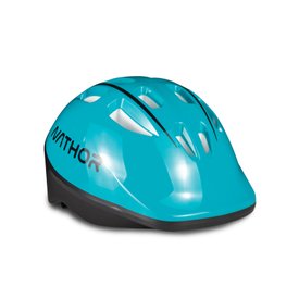 capacete azul turquesa