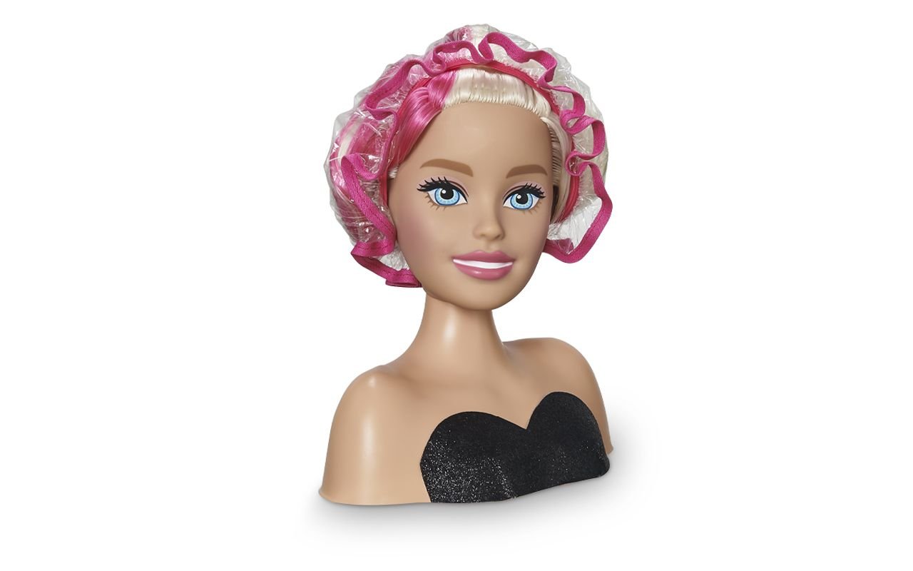 Busto Barbie Styling Head Hair Mattel