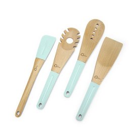 oxford utensilios silicone madeira