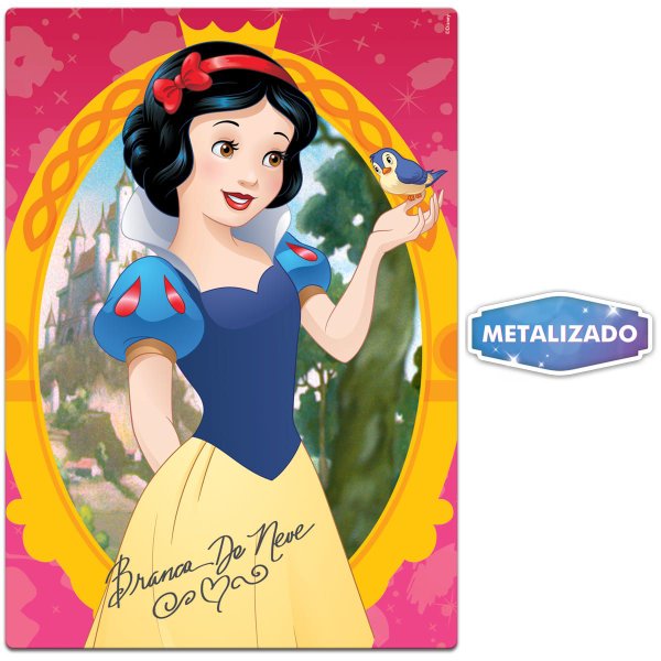Quebra-Cabeça - 60 Peças - Princesas Disney - Toyster