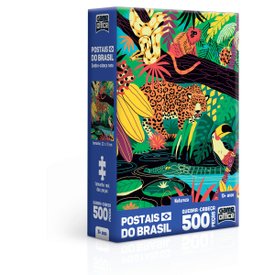 2689 postais do brasil natureza qc 500 pecas nano embalagem