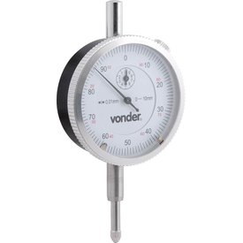 Relógio de Parede Prata com - VONDER-3880360000