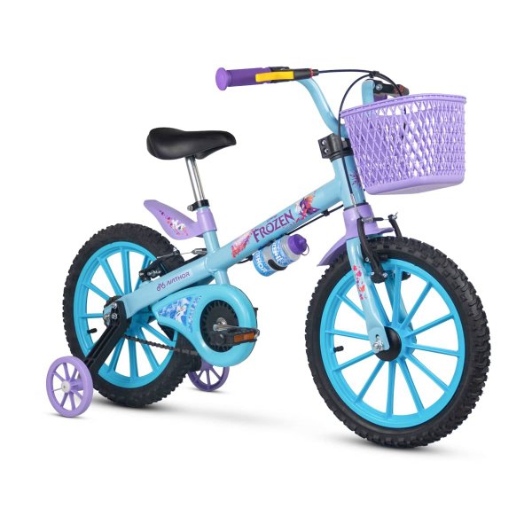 Bicicleta Infantil 4 A 5 Anos Feminina Princesas Meninas