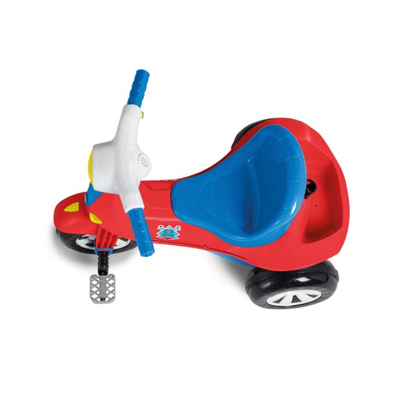 Motoca Infantil Azul e Vermelho com Pedal - CALESITA-953