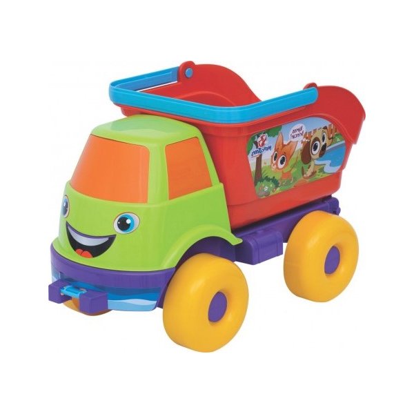 Caminhão De Brinquedo Basculante Caçamba Com Ferramentas